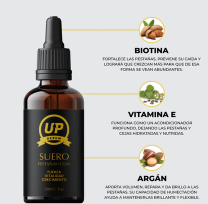 SERUM UP™ - ALARGAMIENTO DE PESTAÑAS, CEJAS Y BARBA